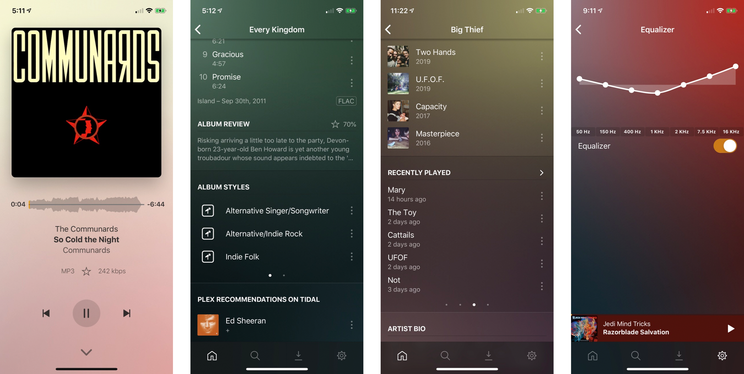 more plexamp official screenshots